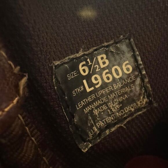 Justin Women’s Western Cowboy Boots Size 6.5 B Brown Leather Embroidered L9606 - Picture 5 of 8